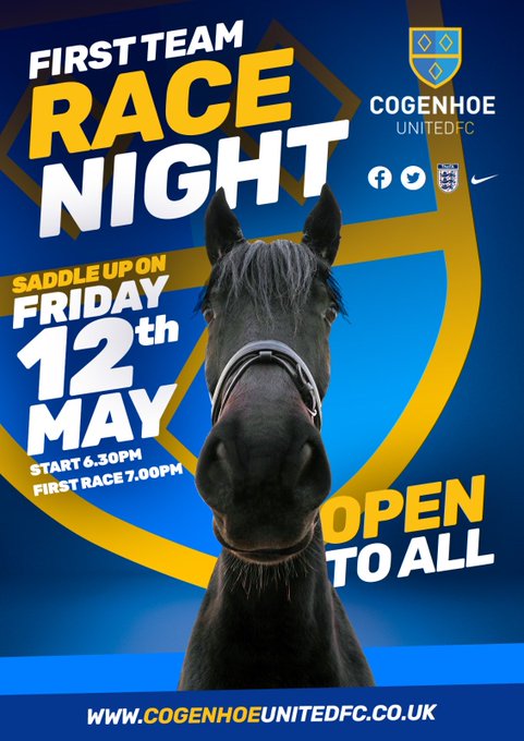 RACE NIGHT AT COMPTON PARK THIS FRIDAY NIGHT.